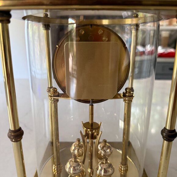 Benchmark Anniversary Mantle Clock - Vintage - Picture 3 of 10